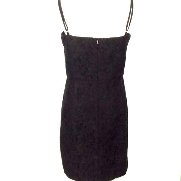 French Connection Midnight Lace Mini Dress - Picture 2 of 7